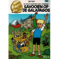 Jommeke - 250 Savooien op de Galapagos - eerste druk 2010 - 3D cover