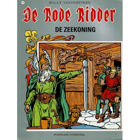 De Rode Ridder - 017 De zeekoning - herdruk - grijze cover, gelijmd
