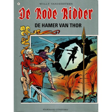 De Rode Ridder - 045 De hamer van Thor - herdruk - grijze cover, gelijmd