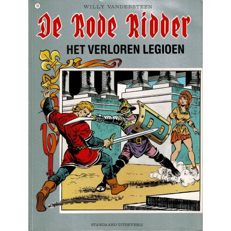 De Rode Ridder - 078 Het verloren legioen - herdruk - grijze cover, gelijmd