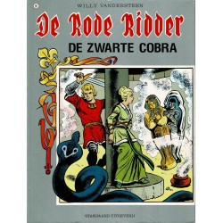 De Rode Ridder - 085 De zwarte cobra - herdruk - grijze cover, gelijmd