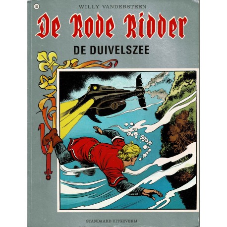 De Rode Ridder - 086 De Duivelszee - herdruk - grijze cover, gelijmd