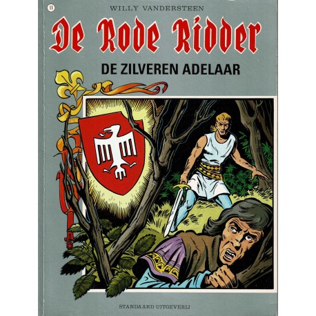 De Rode Ridder - 011 De zilveren adelaar - herdruk - grijze cover, gelijmd