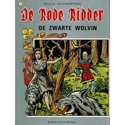 De Rode Ridder - 015 De zwarte wolvin - herdruk - grijze cover, gelijmd