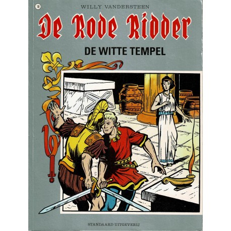 De Rode Ridder - 018 De witte tempel - herdruk - grijze cover, gelijmd