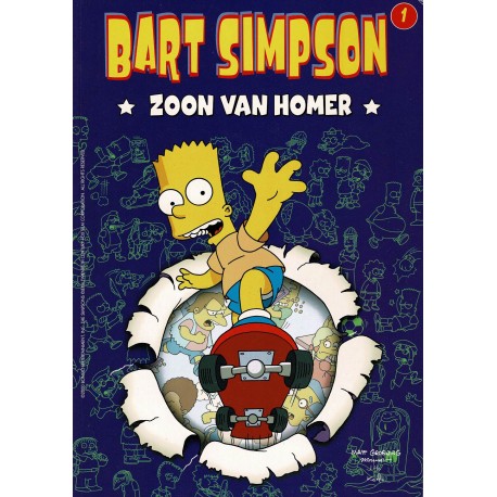 Bart Simpson - 001 Zoon van Homer - eerste druk 2002