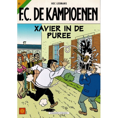 F.C. De Kampioenen - 011 Xavier in de puree - eerste druk 2000 - Standaard Uitgeverij