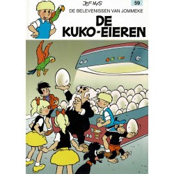 Jommeke - 059 De Kuko-eieren - herdruk - witte cover