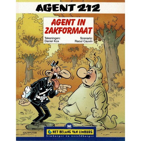 Agent 212 - Agent in zakformaat - De unieke stripreeks Het Belang van Limburg