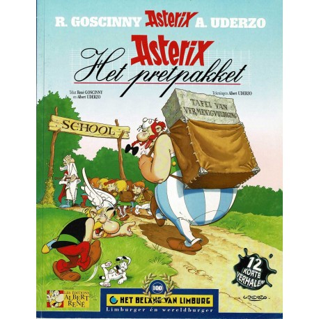 Asterix - Het pretpakket - 12 korte verhalen - De unieke stripreeks Het Belang van Limburg