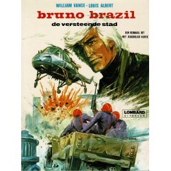 Bruno Brazil - De versteende stad - herdruk 1977