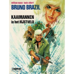 Bruno Brazil - Kaaimannen in het rijstveld - herdruk 1977