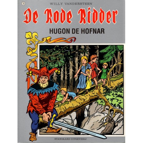 De Rode Ridder - 023 Hugon de hofnar - herdruk - grijze cover, gelijmd