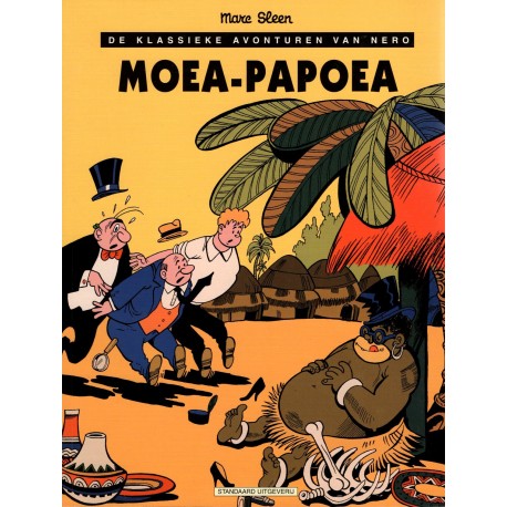 Nero - 010 Moea-Papoea - herdruk 1999 - De klassieke avonturen van Nero (in zwart-wit)