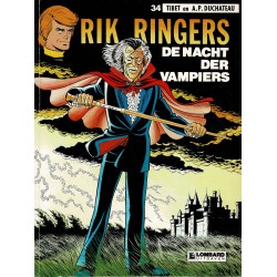Rik Ringers - 034 De nacht der vampiers - herdruk - Lombard uitgaven