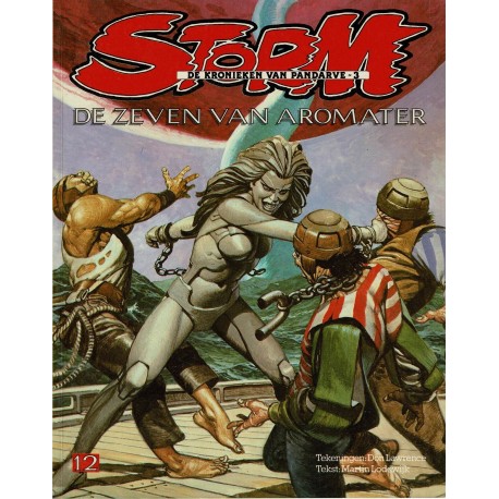 Storm - 012 De zeven van Aromater - eerste druk 1984 - Oberon uitgaven