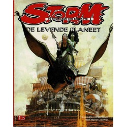 Storm - 015 De levende planeet - eerste druk 1986 - Oberon uitgaven