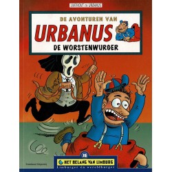 Urbanus  - De worstenwurger - De unieke stripreeks Het Belang van Limburg
