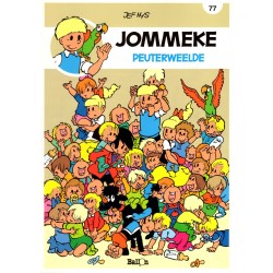 Jommeke - 077 Peuterweelde - herdruk - nieuwe cover