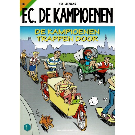 F.C. De Kampioenen - 108 De kampioenen trappen door - eerste druk 2020 - Standaard Uitgeverij