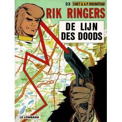 Rik Ringers - 023 De lijn des doods - herdruk - Lombard uitgaven