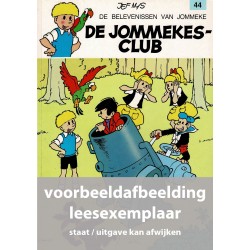 Jommeke - 044 De Jommekesclub - in kleur - leesexemplaar