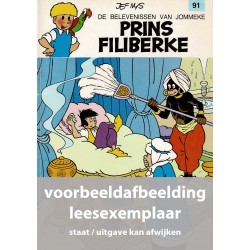 Jommeke - 091 Prins Filiberke - in kleur - leesexemplaar
