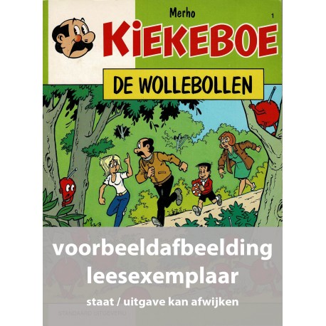 Kiekeboe - 001 De wollebollen - in kleur - leesexemplaar
