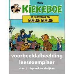 Kiekeboe - 003 De dorpstiran van Boeloe Boeloe - in kleur - leesexemplaar