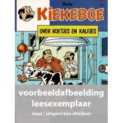 Kiekeboe - 028 Over koetjes en kalfjes - in kleur - leesexemplaar