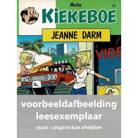 Kiekeboe - 037 Jeanne Darm - in kleur - leesexemplaar