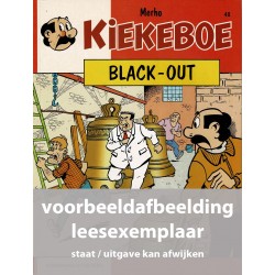 Kiekeboe - 048 Black-out - in kleur - leesexemplaar