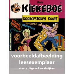 Kiekeboe - 062 Doorgestoken kaart - in kleur - leesexemplaar