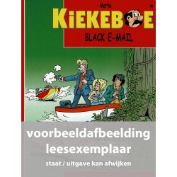 Kiekeboe - 090 Black e-mail - in kleur - leesexemplaar
