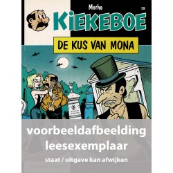 Kiekeboe - 059 De kus van Mona - in kleur - leesexemplaar