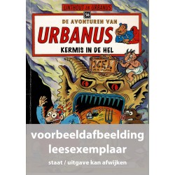 Urbanus - 056 Kermis in de hel - in kleur - leesexemplaar
