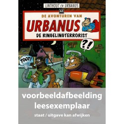 Urbanus - 063 De ringelingterrorist - in kleur - leesexemplaar