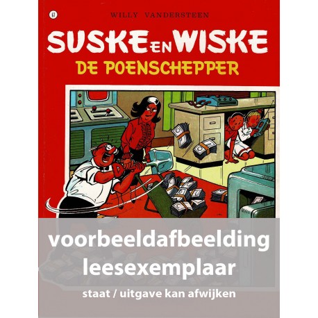 Suske en Wiske - 067 De poenschepper - in kleur - leesexemplaar