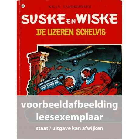 Suske en Wiske - 076 De ijzeren schelvis - in kleur - leesexemplaar