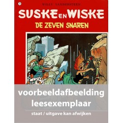 Suske en Wiske - 079 De zeven snaren - in kleur - leesexemplaar
