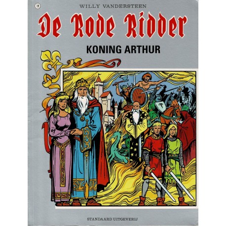 De Rode Ridder - 019 Koning Arthur - herdruk - grijze cover, gelijmd