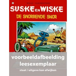Suske en Wiske - 093 De snorrende snor - in kleur - leesexemplaar