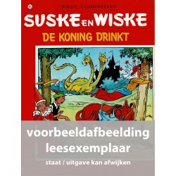 Suske en Wiske - 105 De koning drinkt - in kleur - leesexemplaar