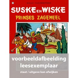 Suske en Wiske - 129 Prinses Zagemeel - in kleur - leesexemplaar