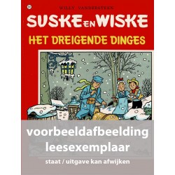 Suske en Wiske - 201 Het dreigende dinges - in kleur - leesexemplaar