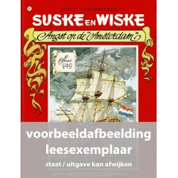 Suske en Wiske - 202 Angst op de "Amsterdam" - in kleur - leesexemplaar