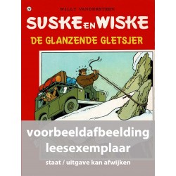 Suske en Wiske - 207 De glanzende gletsjer - in kleur - leesexemplaar