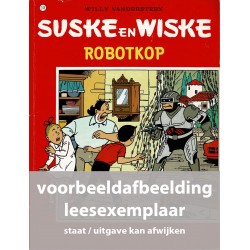 Suske en Wiske - 248 Robotkop - in kleur - leesexemplaar