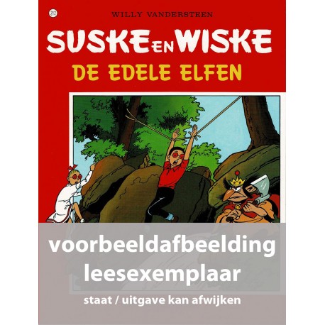 Suske en Wiske - 212 De edele elfen - in kleur - leesexemplaar