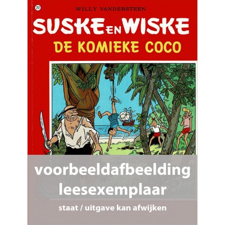 Suske en Wiske - 217 De komieke Coco - in kleur - leesexemplaar